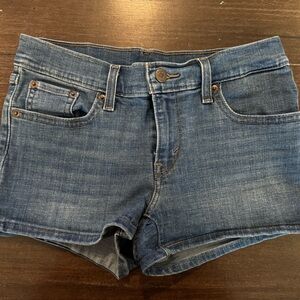 Levi's Blue Jean Shorts for Women